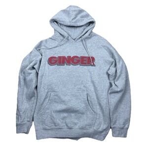 Brockhampton Men's L Gray Ginger Album Graphic Pullover Fleece Hoodie Sweatshirt